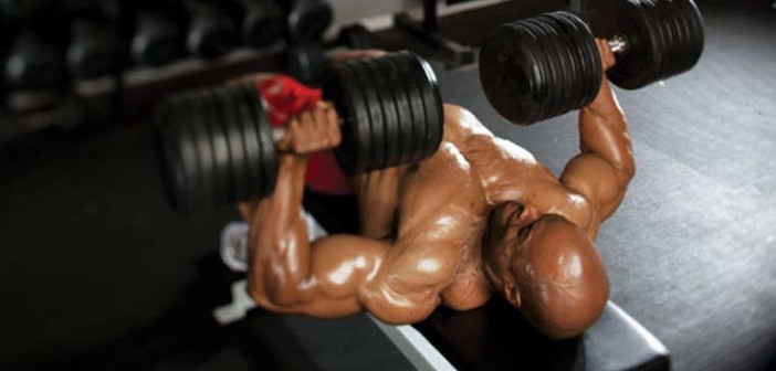 ダンベルプレス